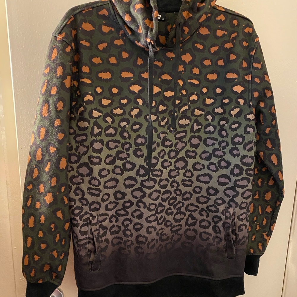 Men’s Leopard Print Hoodie